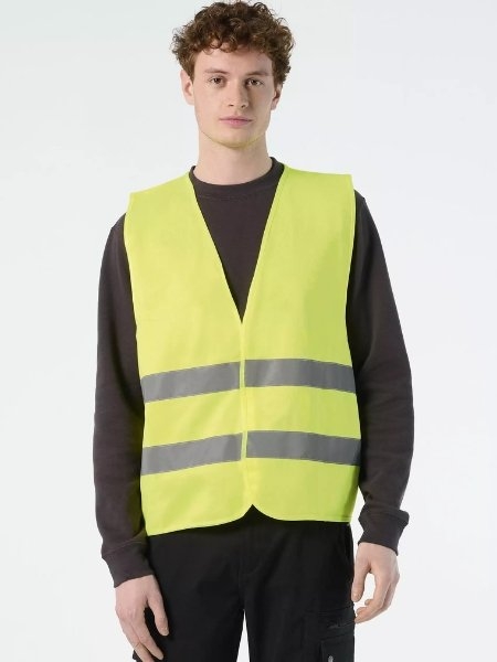 Gilet alta visibilità personalizzabile Sol's Safety Pro