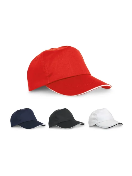 Cappellino sandwich in 100% poliestere Claire