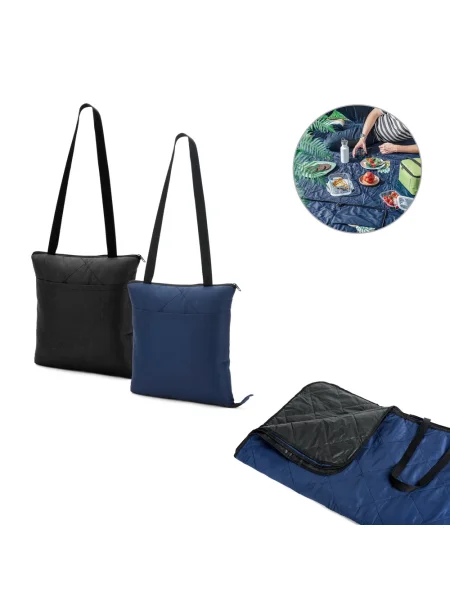 Coperta da picnic pieghevole in rPET e PEVA GRADY.