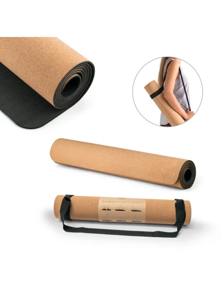 Tappetino per yoga in sughero e TPE  GERES