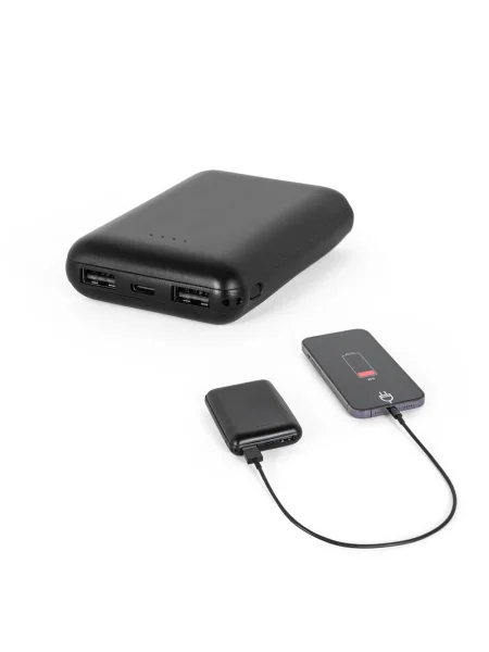 Power bank 8'000 mAh in ABS riciclato LEAKEY 8