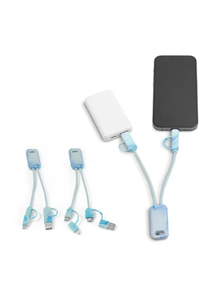 Cavo USB 6-in-1 superveloce in 100% rPET BERNERS