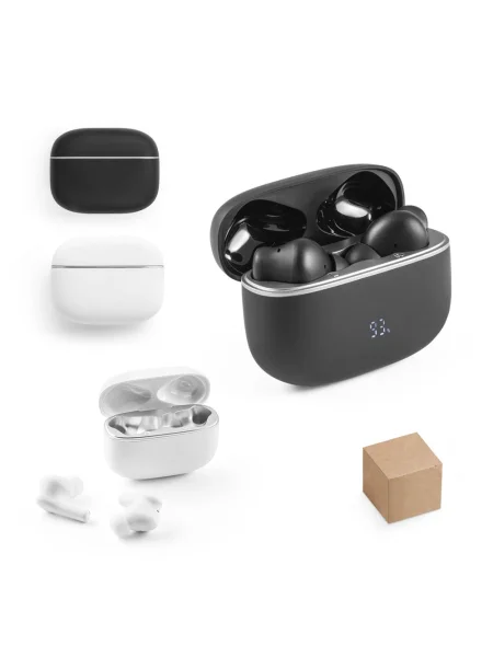 Cuffie wireless ABS riciclato con ANC e 7 ore di durata della batteria CAUBY