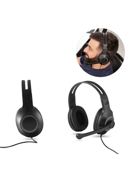 Cuffie cablate over-ear personalizzabili con microfono KILBY