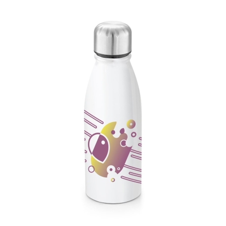 Borraccia in alluminio con tappo in acciaio inox per la sublimazione 500 ml BILLY