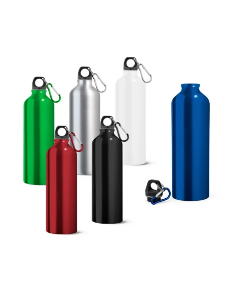 Borracce sportive in alluminio con moschettone 800 ml LANDSCAPE L