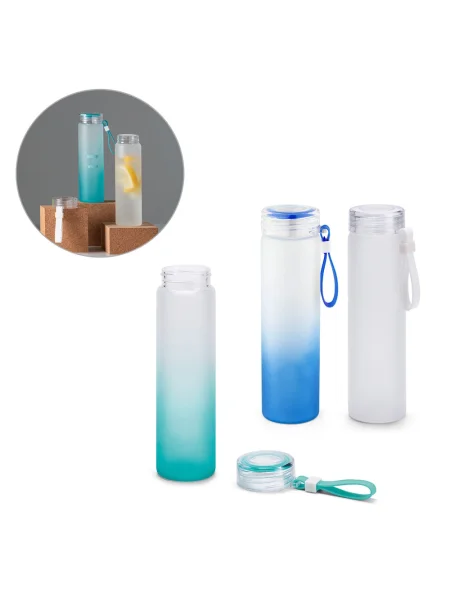 Borraccia in vetro borosilicato con tappo in AS 470 ml WILLIAMS
