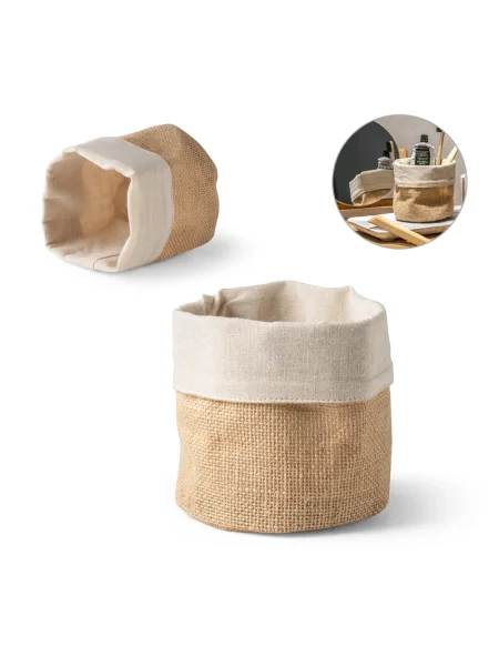 Sacco multiuso in juta 260g/m² e cotone 120g/m² DUCASSE