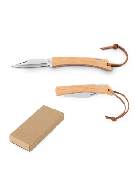Coltello con lama in acciaio inox e manico in bambù RANGER