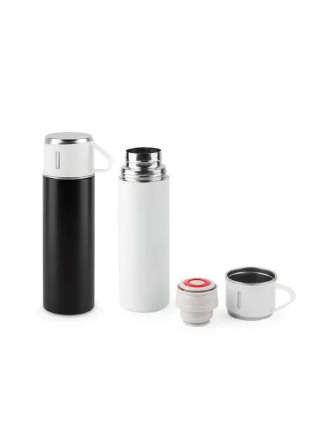 Borraccia in acciaio inox con doppia parete con finitura opaca 490 ml COMANECI