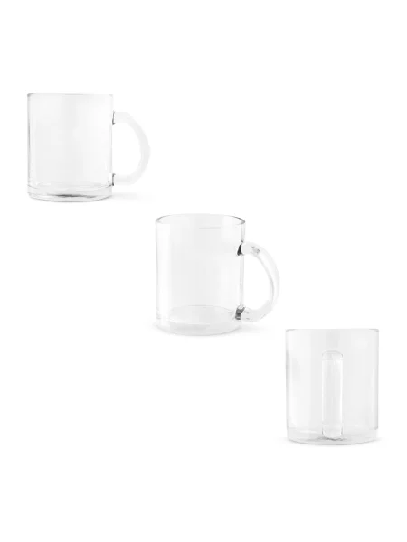 Tazza in vetro per sublimazione 350 ml CARMO