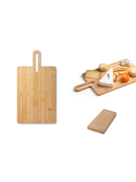 Tagliere in bambù con manico CARAWAY