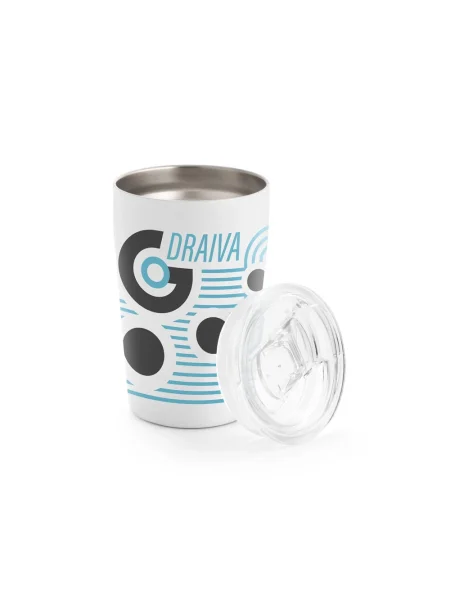 Bicchiere da viaggio in acciaio inox 380 ml SLIDER
