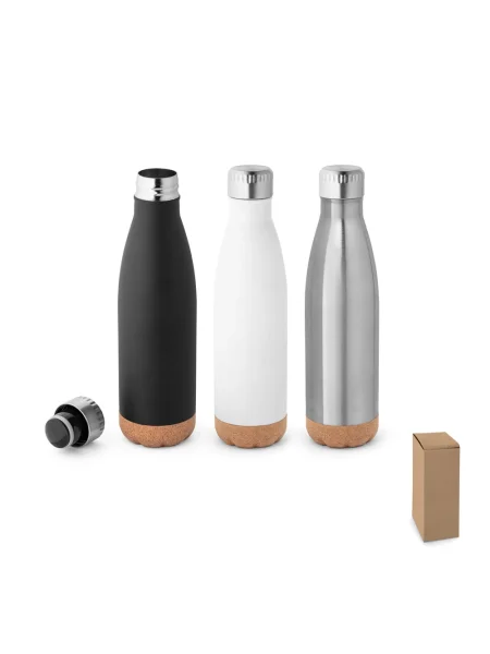 Borraccia termica in acciaio inox con base in sughero 560 mL SOLBERG