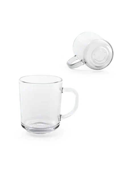 Tazza in vetro personalizzabile da 230 ml SOFFY