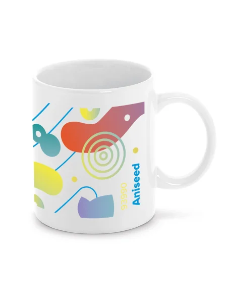 Tazza in ceramica ideale per la sublimazione da 350 ml ANISEED