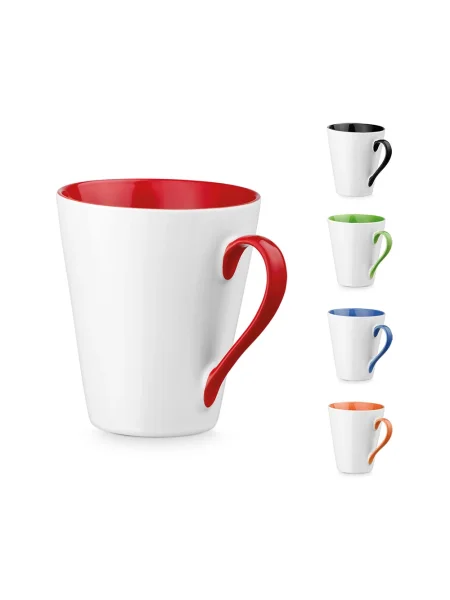 Tazza in ceramica con interno colorato da 320 ml COLBY