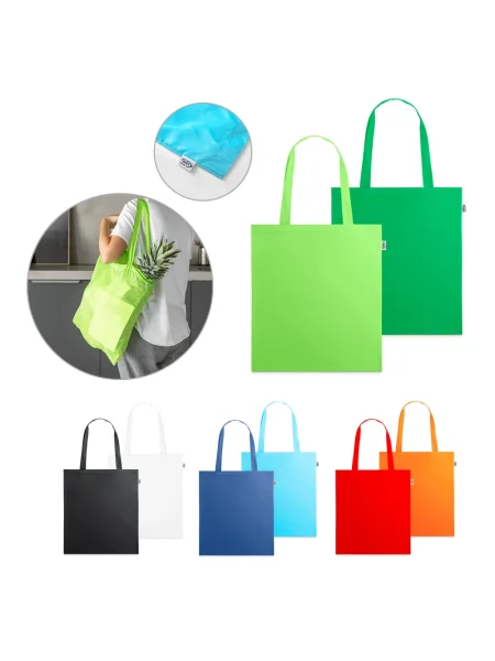 Shopper in 190T poliestere riciclato (100% rPET) MAPUTO