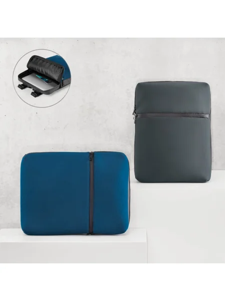 Zaino porta PC 14'' in soft shell e tela cerata URBAN BACKPACK