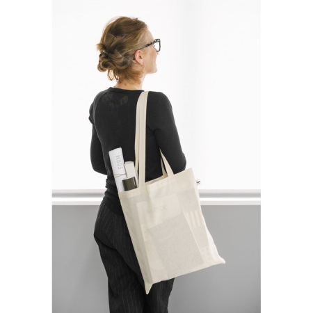 Borsa in 100% cotone biologico (140 g/m²) LEON