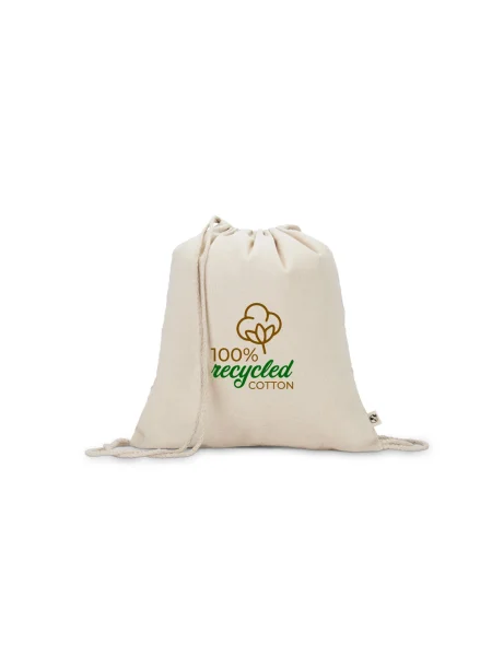 Zaino a sacca in 100% cotone riciclato (180 g/m²) MAIORCA