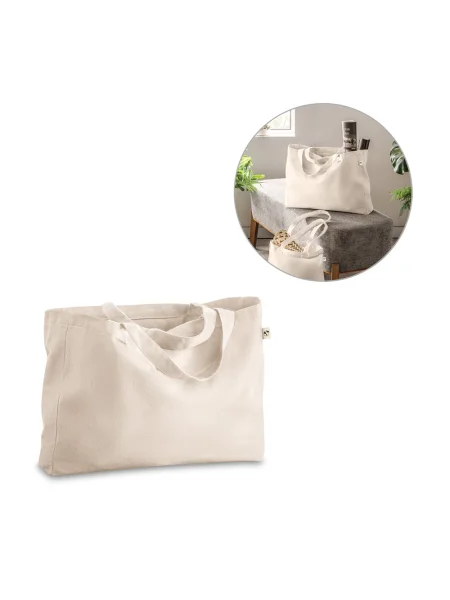 Borsa in cotone e poliestre riciclati (280 g/m²) PARMA.
