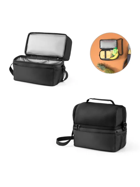 Borsa termica in 300 D e 840D Jacquard 7L ZIPPERS COOLER