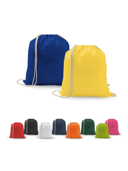 Zaino a sacca in cotone e poliestere riciclati (150 g/m²) ISTANBUL.