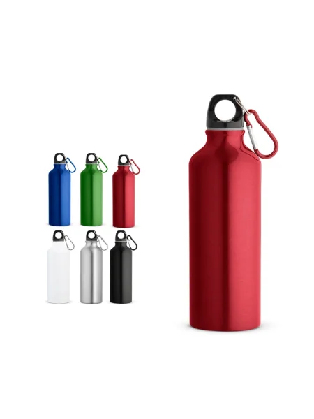 Borraccia in alluminio riciclato con moschettone 530 ml RE-LANDSCAPE M.