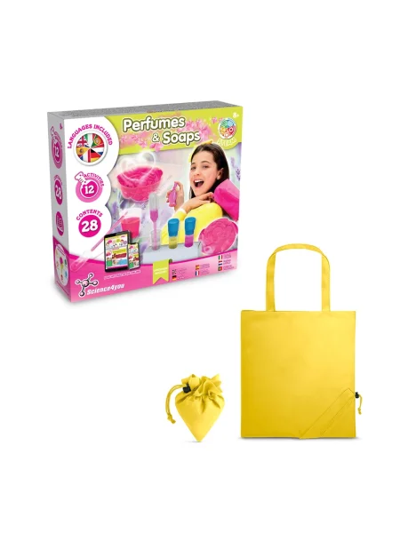 Gioco educativo in borsa regalo pieghevole in 190T Perfume & Soap Factory Kit V