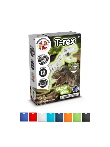 Gioco educativo con un sacchetto regalo in TNT sui dinosauri Fossil Excavation Kit IV
