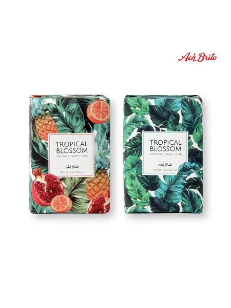 Saponette arricchite con olio d'oliva (160g) TROPICAL BLOSSOM