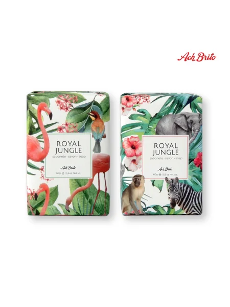 Saponette arricchite con argilla verde (160g) ROYAL JUNGLE