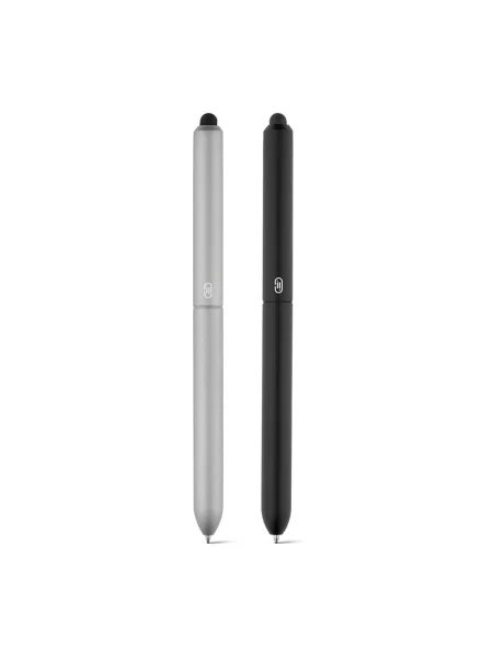 Penna a sfera in alluminio con punta touch