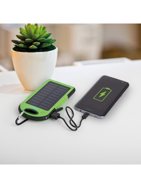 Powerbank 4000 mAh a ricarica solare