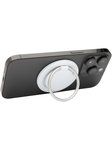 Supporto per telefono magnetico in plastica riciclata con anello Albali