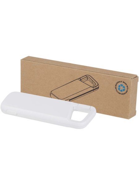 Power bank impermeabile in plastica riciclata da 5.000 mAh Alkes