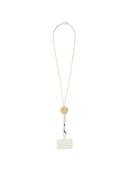 Lanyard per smartphone con dettagli in bambù Adhab