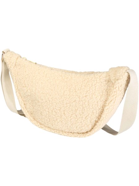 Borsa a tracolla in sherpa riciclato certificato GRS da 3 litri Bear