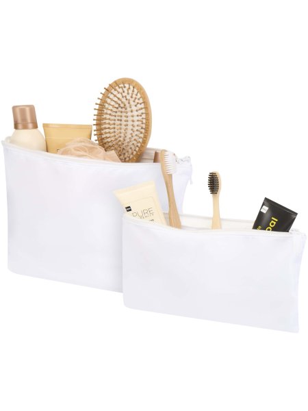 Set di beauty case in materiale riciclato certificato GRS Swift