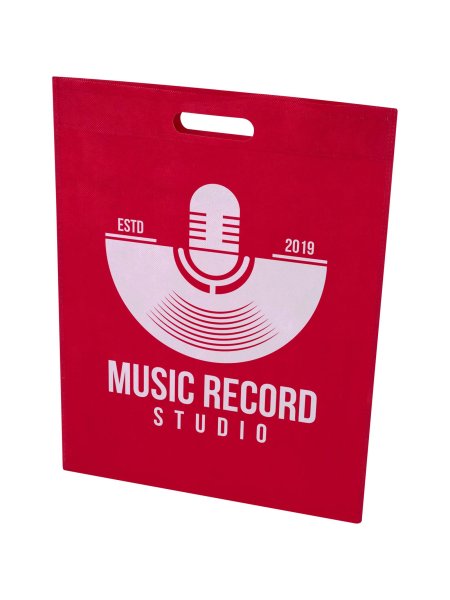Tote bag in tessuto non tessuto riciclato certificato GRS da 5 litri EcoSeal