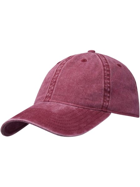 Cappello a 6 pannelli in tessuto lavato Grafton