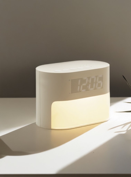 Sveglia con rumore bianco LumaRise in rPlastica RCS