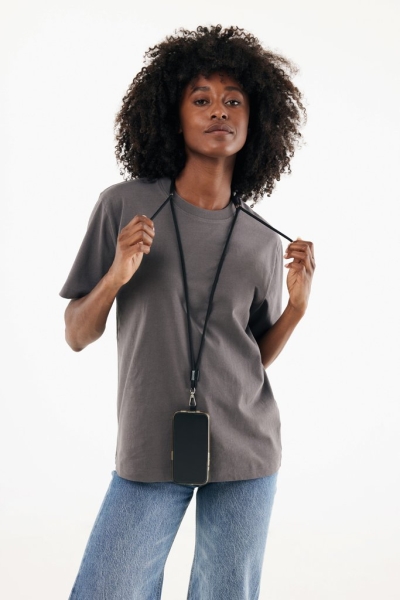 Lanyard regolabile porta telefono CarryLoop in rPET