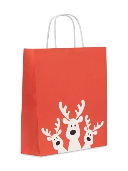 Sacchetto da regalo medio natalizio personalizzabile Bao Medium
