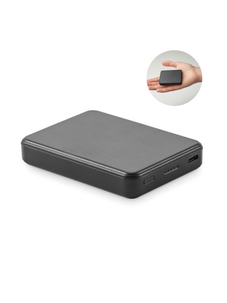 Power bank 5000 mAh in ABS riciclato Kleinpow