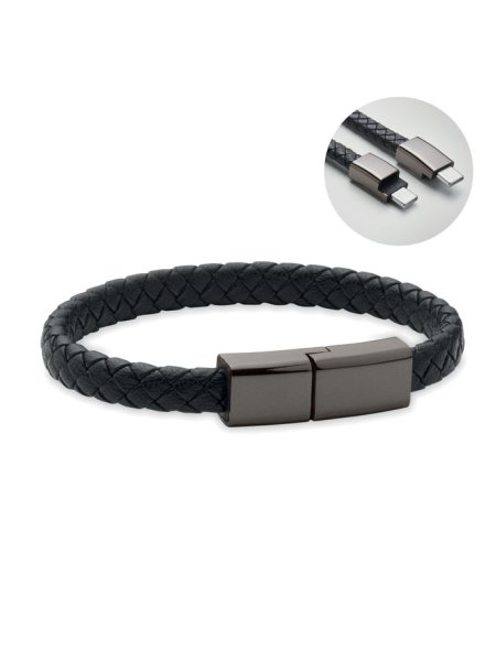 Bracciale con cavetto tipo-C Fauleti charge