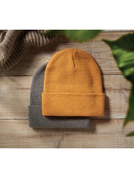 Berretto unisex lavorato a maglia in poliestere elasticizzato