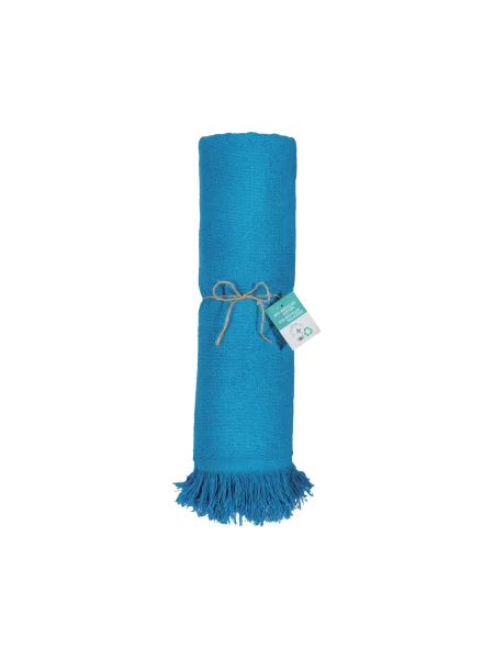 Telo mare fouta in tessuto riciclato personalizzabile Santa Monica 90 x 170 cm