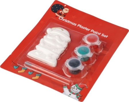 Set pittura Babbo Natale Zina